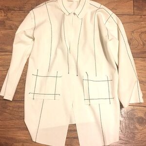 Lightweight White Girl’s Jacket